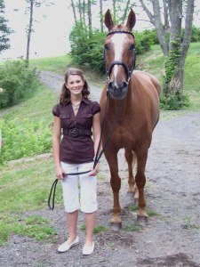 Ready for the jog-up at the Festival of Champions